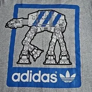 adidas | Shirts | Vintage Adidas X Star Wars Shirt Adult adidas | Shirts | Vintage Adidas X Star Wars Shirt Adult
